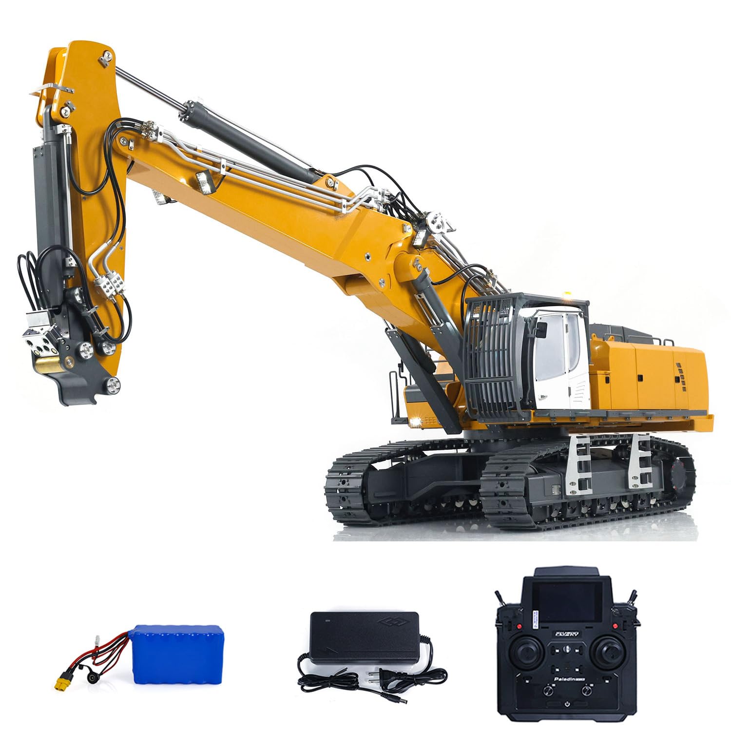 Amazon.com: Toucan RC Hobby 1/14 Cut RC Hydraulic Excavator Pl18Ev